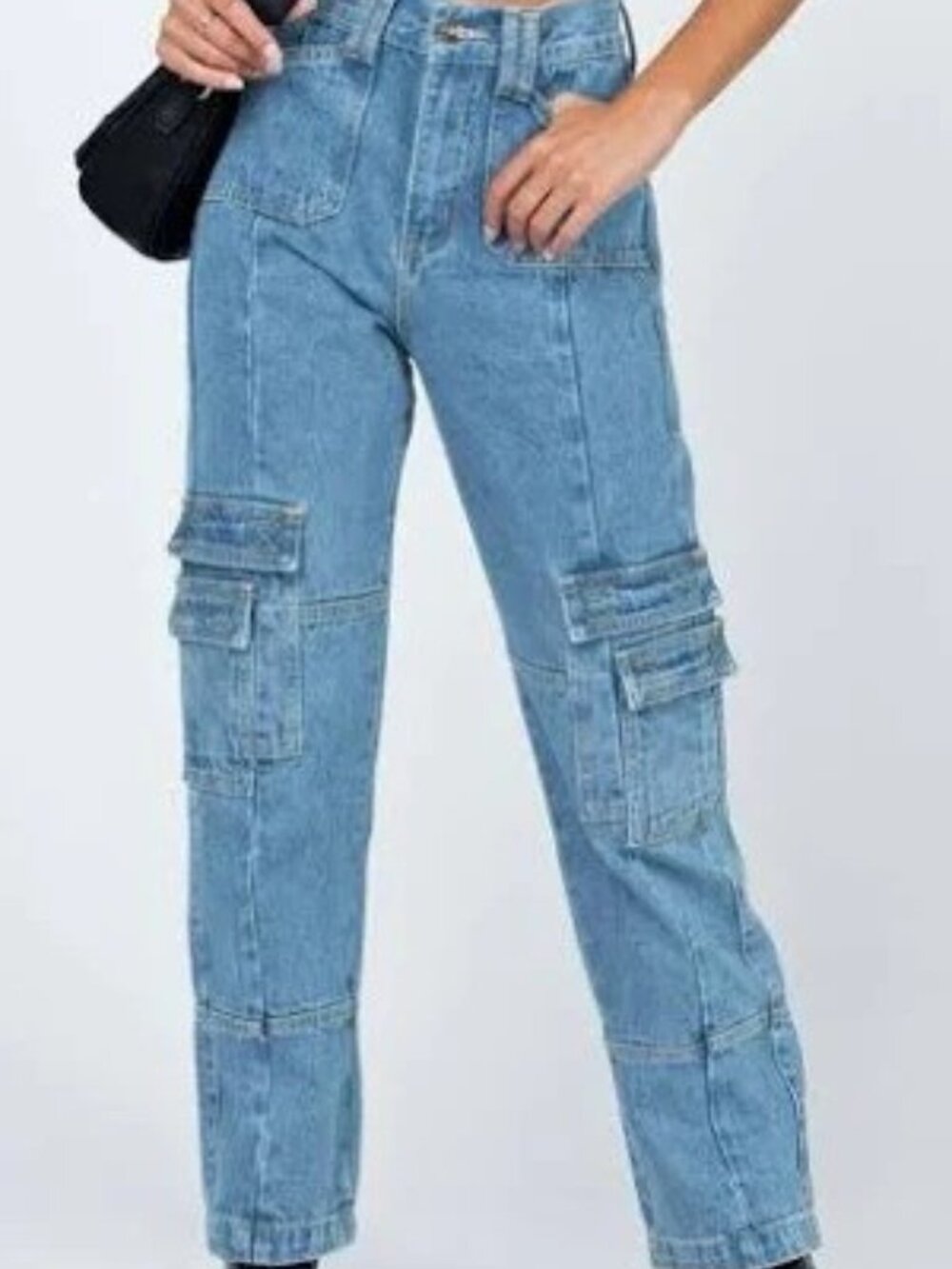 Lioness Stacey Cargo Jeans Size S